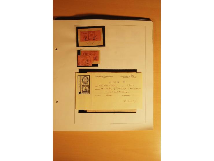 1945/46, Altdöbern bis Westerstede, meist postfrische/ungebrauchte und gestempelte Sammlung der kleineren Gebiete mit vielen 