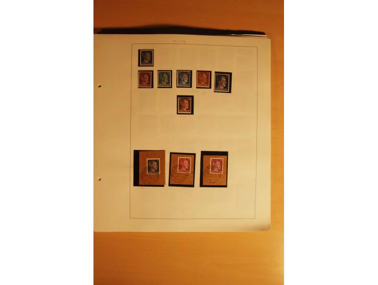 1945/46, Altdöbern bis Westerstede, meist postfrische/ungebrauchte und gestempelte Sammlung der kleineren Gebiete mit vielen 