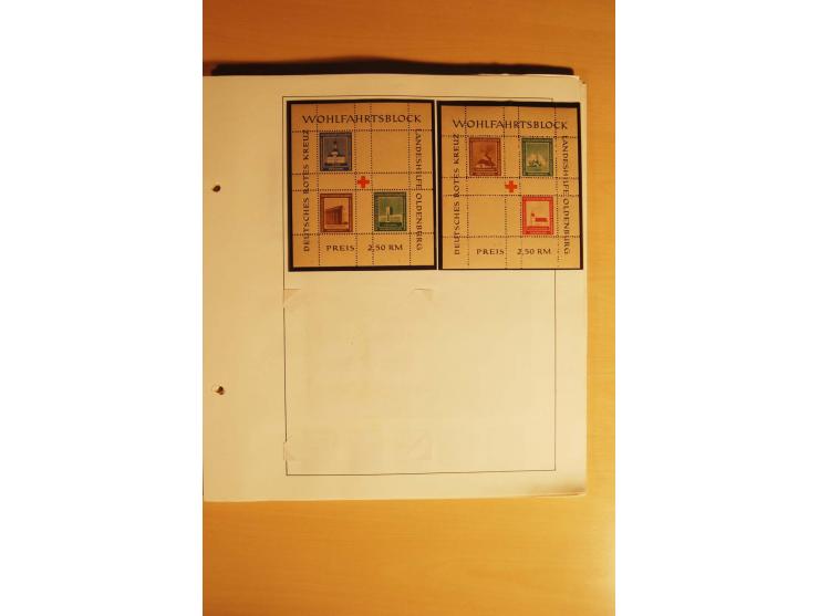 1945/46, Altdöbern bis Westerstede, meist postfrische/ungebrauchte und gestempelte Sammlung der kleineren Gebiete mit vielen 