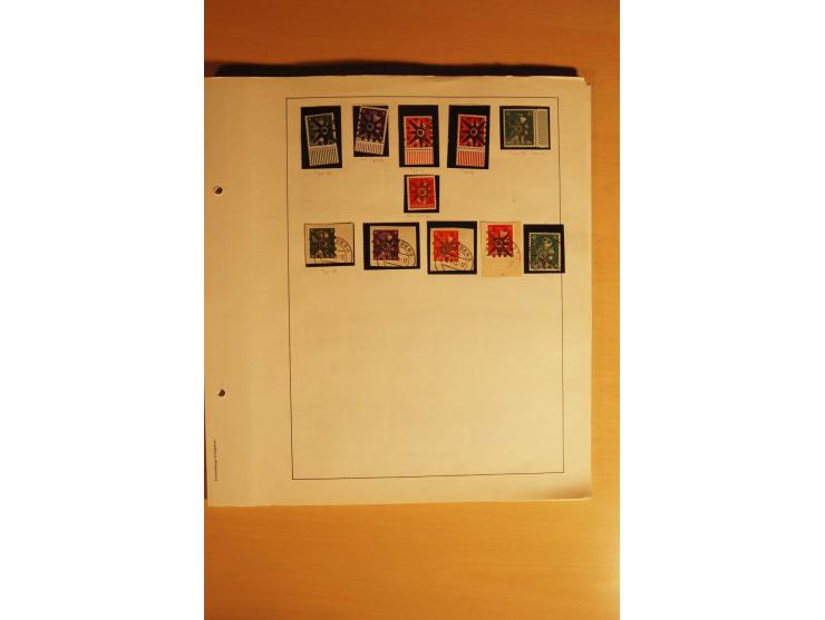 1945/46, Altdöbern bis Westerstede, meist postfrische/ungebrauchte und gestempelte Sammlung der kleineren Gebiete mit vielen 