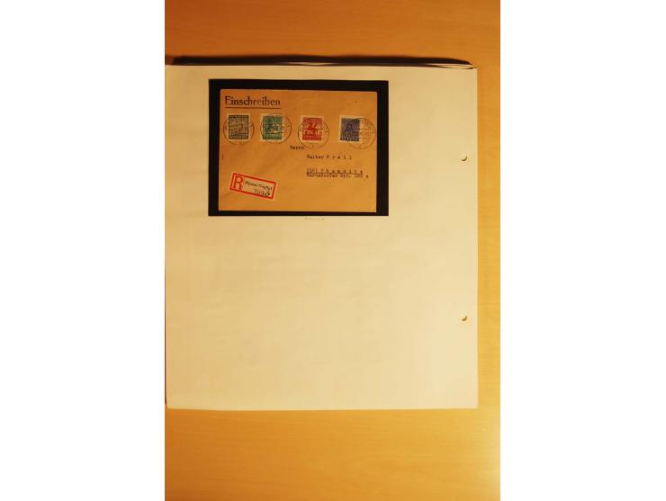 1945/46, Altdöbern bis Westerstede, meist postfrische/ungebrauchte und gestempelte Sammlung der kleineren Gebiete mit vielen 