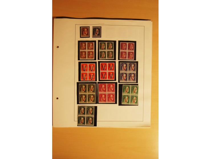 1945/46, Altdöbern bis Westerstede, meist postfrische/ungebrauchte und gestempelte Sammlung der kleineren Gebiete mit vielen 