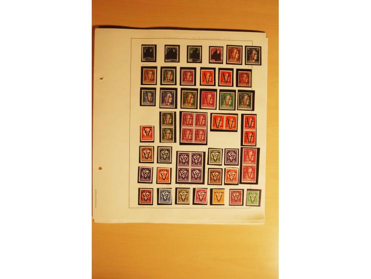 1945/46, Altdöbern bis Westerstede, meist postfrische/ungebrauchte und gestempelte Sammlung der kleineren Gebiete mit vielen 