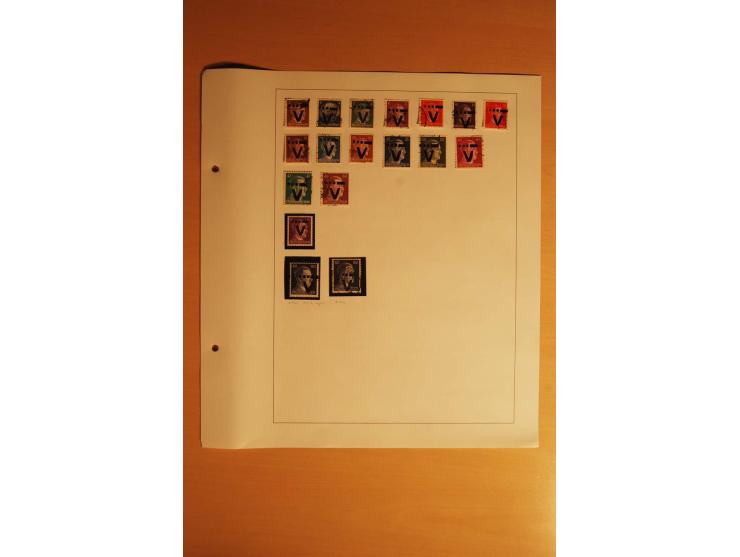 1945/46, Altdöbern bis Westerstede, meist postfrische/ungebrauchte und gestempelte Sammlung der kleineren Gebiete mit vielen 