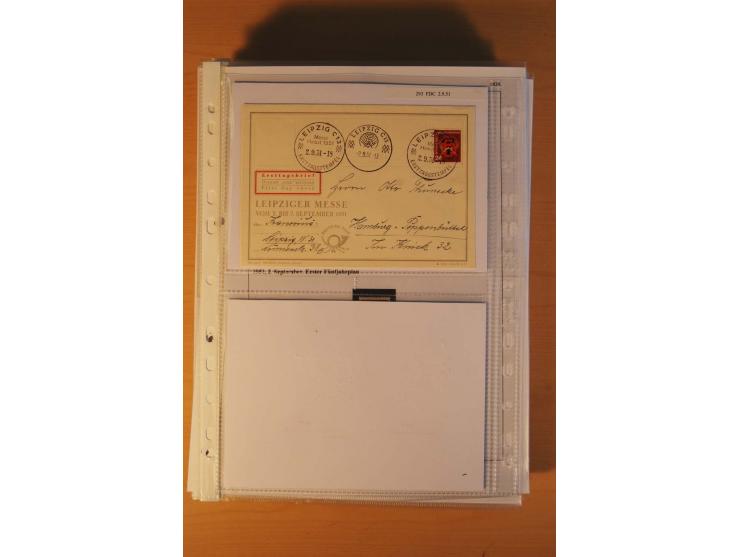 1949/90, postfrische und gestempelte stark spezialisierte Sammlung mit zahlreichen Abarten, Typen, Plattenfehlern und Zusamme