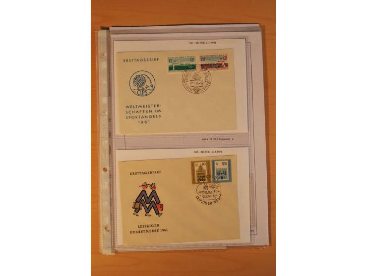 1949/90, postfrische und gestempelte stark spezialisierte Sammlung mit zahlreichen Abarten, Typen, Plattenfehlern und Zusamme