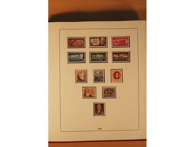 1949/90, kpl. postfrische Sammlung mit u.a. Mi.-Nr. 439 a II postfrisch, Fotoattest Weigelt BPP