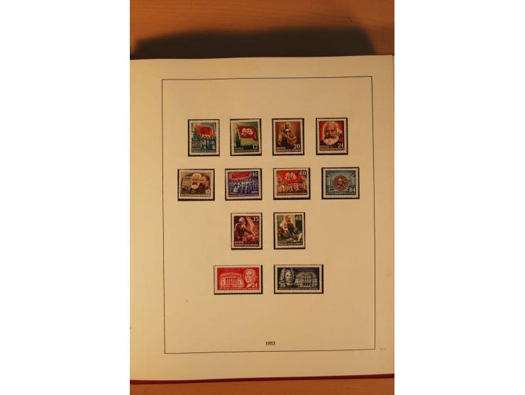 1949/90, kpl. postfrische Sammlung mit u.a. Mi.-Nr. 439 a II postfrisch, Fotoattest Weigelt BPP