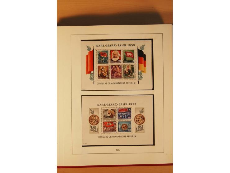 1949/90, kpl. postfrische Sammlung mit u.a. Mi.-Nr. 439 a II postfrisch, Fotoattest Weigelt BPP