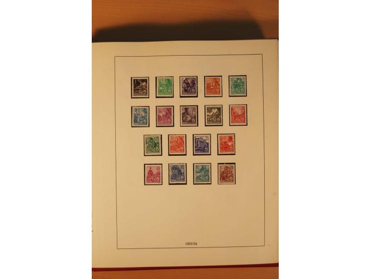 1949/90, kpl. postfrische Sammlung mit u.a. Mi.-Nr. 439 a II postfrisch, Fotoattest Weigelt BPP