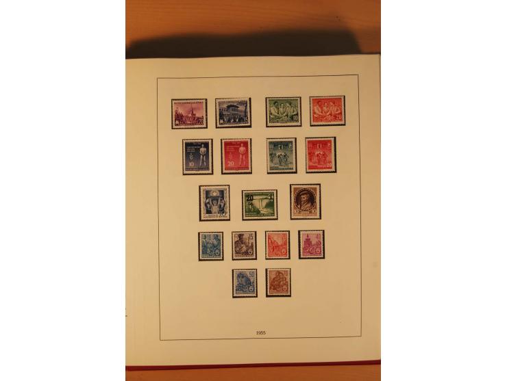 1949/90, kpl. postfrische Sammlung mit u.a. Mi.-Nr. 439 a II postfrisch, Fotoattest Weigelt BPP