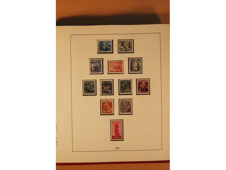 1949/90, kpl. postfrische Sammlung mit u.a. Mi.-Nr. 439 a II postfrisch, Fotoattest Weigelt BPP