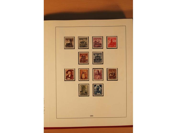 1949/90, kpl. postfrische Sammlung mit u.a. Mi.-Nr. 439 a II postfrisch, Fotoattest Weigelt BPP