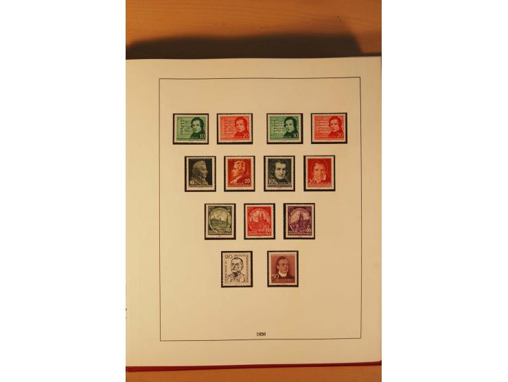 1949/90, kpl. postfrische Sammlung mit u.a. Mi.-Nr. 439 a II postfrisch, Fotoattest Weigelt BPP