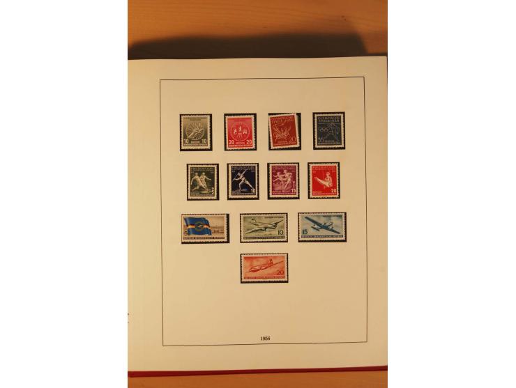 1949/90, kpl. postfrische Sammlung mit u.a. Mi.-Nr. 439 a II postfrisch, Fotoattest Weigelt BPP