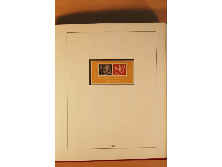 1949/90, kpl. postfrische Sammlung mit u.a. Mi.-Nr. 439 a II postfrisch, Fotoattest Weigelt BPP