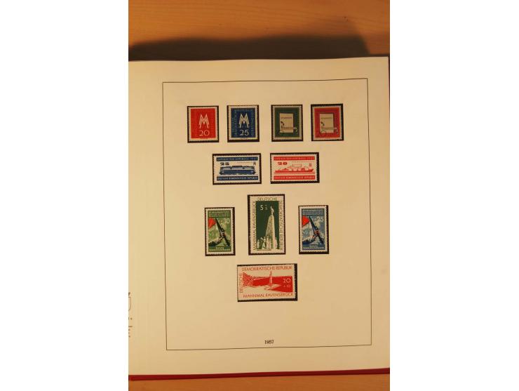 1949/90, kpl. postfrische Sammlung mit u.a. Mi.-Nr. 439 a II postfrisch, Fotoattest Weigelt BPP
