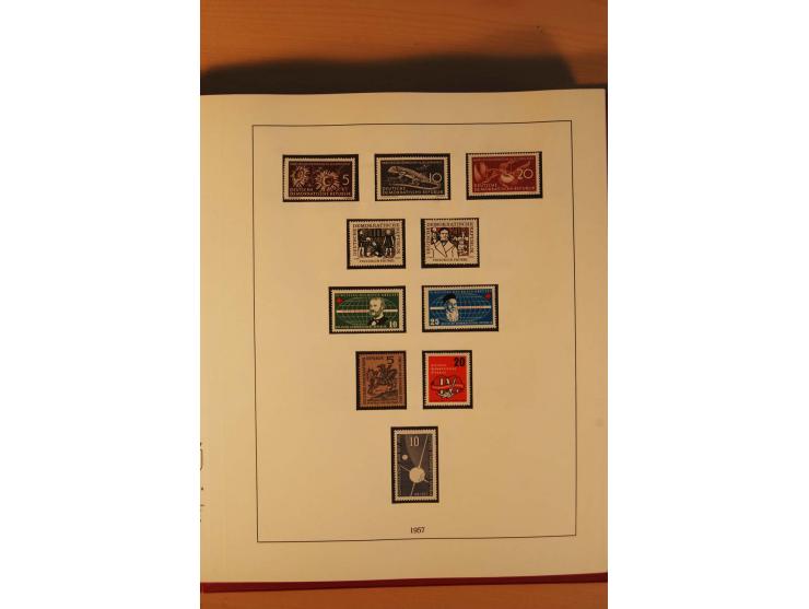 1949/90, kpl. postfrische Sammlung mit u.a. Mi.-Nr. 439 a II postfrisch, Fotoattest Weigelt BPP