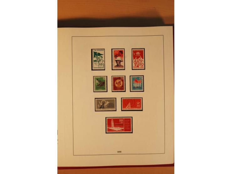1949/90, kpl. postfrische Sammlung mit u.a. Mi.-Nr. 439 a II postfrisch, Fotoattest Weigelt BPP
