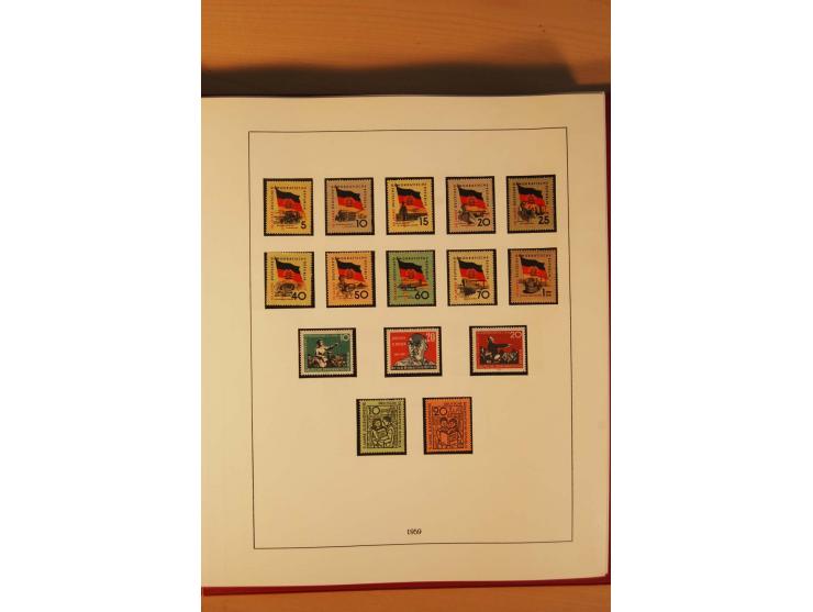 1949/90, kpl. postfrische Sammlung mit u.a. Mi.-Nr. 439 a II postfrisch, Fotoattest Weigelt BPP