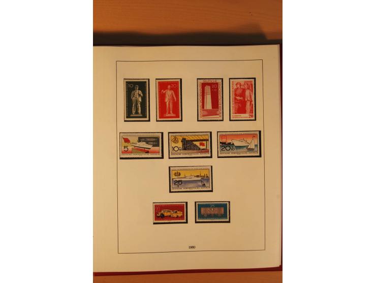 1949/90, kpl. postfrische Sammlung mit u.a. Mi.-Nr. 439 a II postfrisch, Fotoattest Weigelt BPP