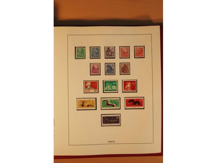 1949/90, kpl. postfrische Sammlung mit u.a. Mi.-Nr. 439 a II postfrisch, Fotoattest Weigelt BPP