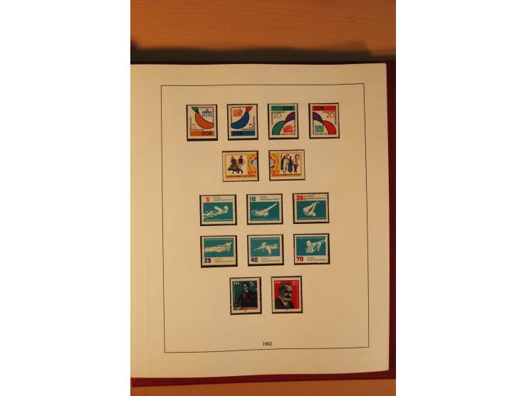 1949/90, kpl. postfrische Sammlung mit u.a. Mi.-Nr. 439 a II postfrisch, Fotoattest Weigelt BPP