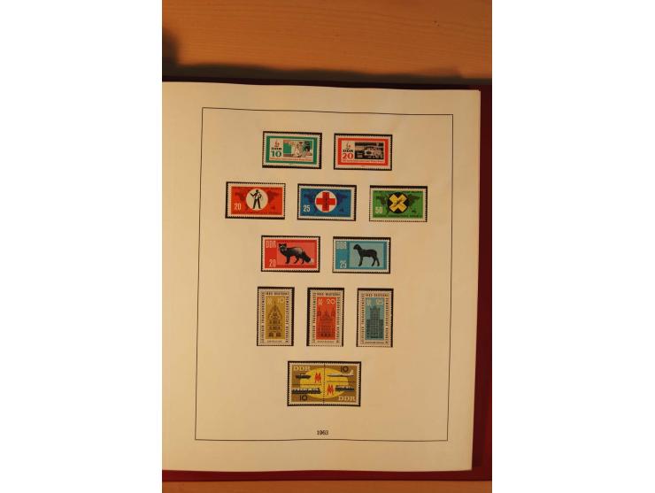 1949/90, kpl. postfrische Sammlung mit u.a. Mi.-Nr. 439 a II postfrisch, Fotoattest Weigelt BPP