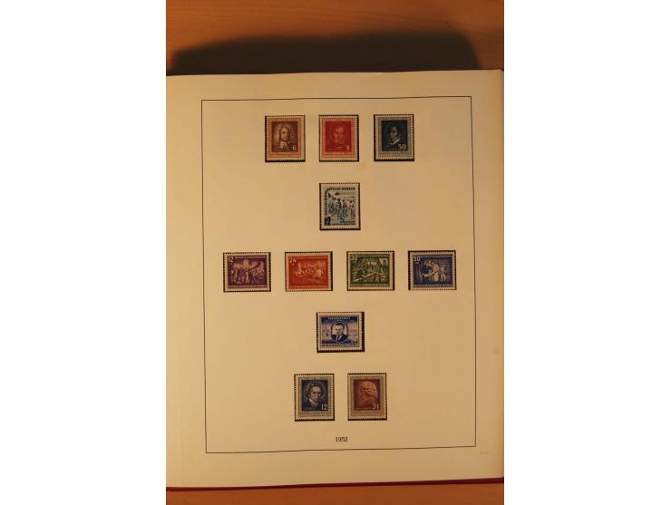 1949/90, kpl. postfrische Sammlung mit u.a. Mi.-Nr. 439 a II postfrisch, Fotoattest Weigelt BPP