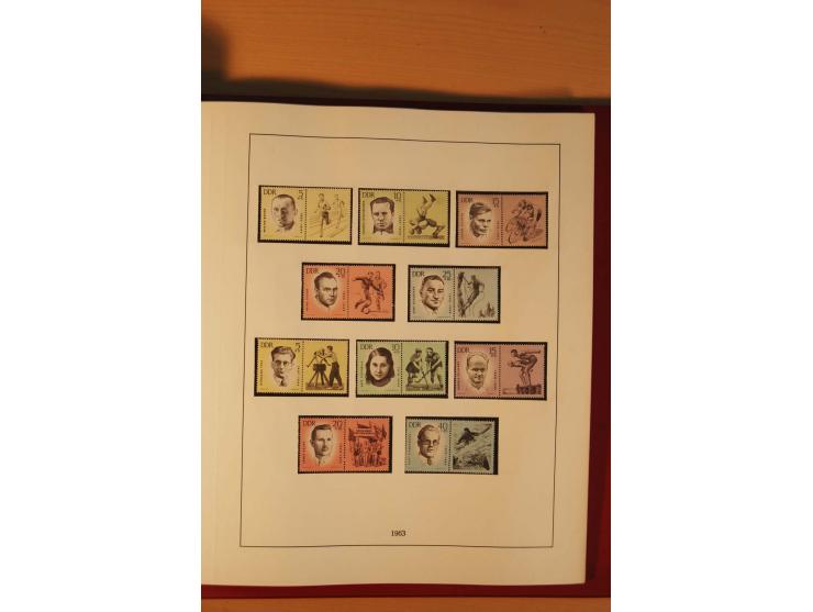 1949/90, kpl. postfrische Sammlung mit u.a. Mi.-Nr. 439 a II postfrisch, Fotoattest Weigelt BPP