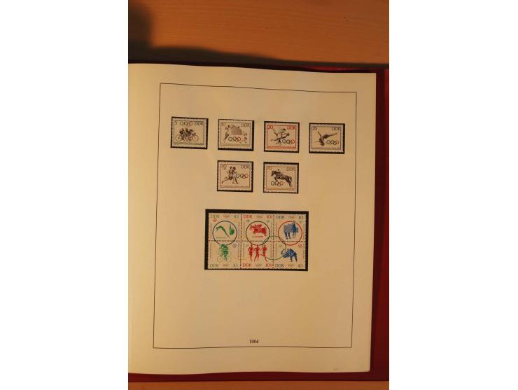 1949/90, kpl. postfrische Sammlung mit u.a. Mi.-Nr. 439 a II postfrisch, Fotoattest Weigelt BPP