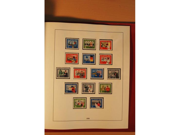 1949/90, kpl. postfrische Sammlung mit u.a. Mi.-Nr. 439 a II postfrisch, Fotoattest Weigelt BPP