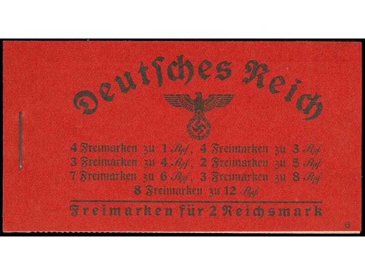 dito, mit ONr. 6, postfrisch, Deckel ungefaltet, Luxus (Mi. 350,-)