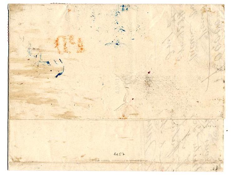 Vorläufer: 1 Gr. und zwei Einzelwerte 2 Gr. mit Stempel "KAISERL. DEUTSCH. P.A. CONSTANTINOPEL 24 12 73" auf Faltbrief via Od