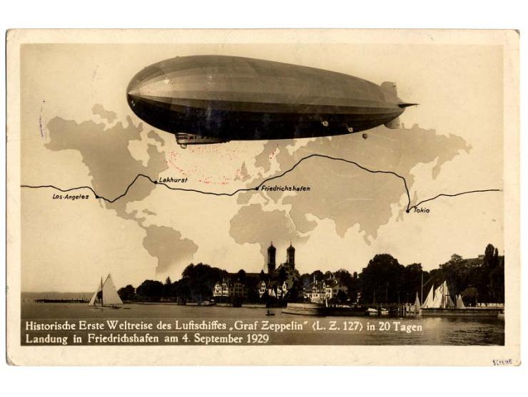 Vogtlandfahrt, Passagier-Bordpost-Fotokarte mit Gedenkstempel des vogtländischen Flugvereins nach Magdeburg, Pracht