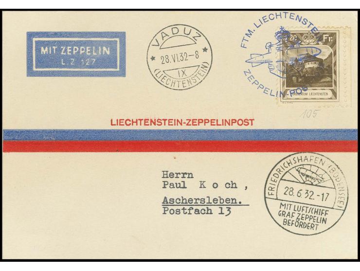 Sonderdruckkarte des Postmuseums nach Aschersleben, Kabinett