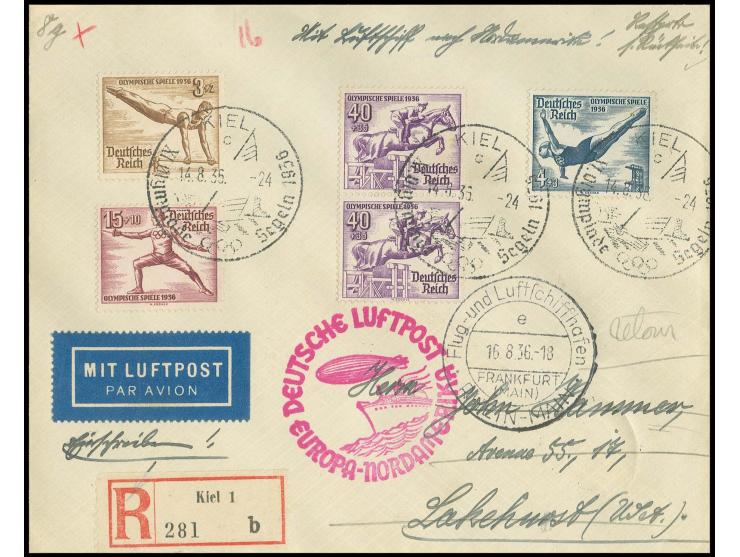 dito, ähnlicher Brief mit Olympia-Bl.6, Kabinett