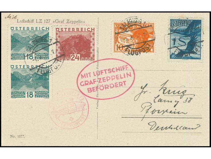 Landungsfahrt nach Bern und Basel, Fotokarte nach Bern mit vorderseitigem Ankunftsstempel, Pracht