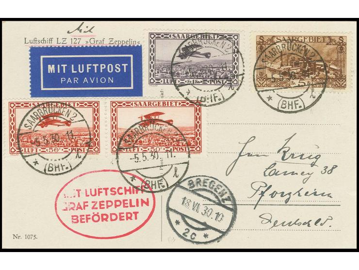 Vorarlbergfahrt, Fotokarte (bildseitig leichte Schürfung) mit vorderseitigem Ankunftsstempel von Bregenz
