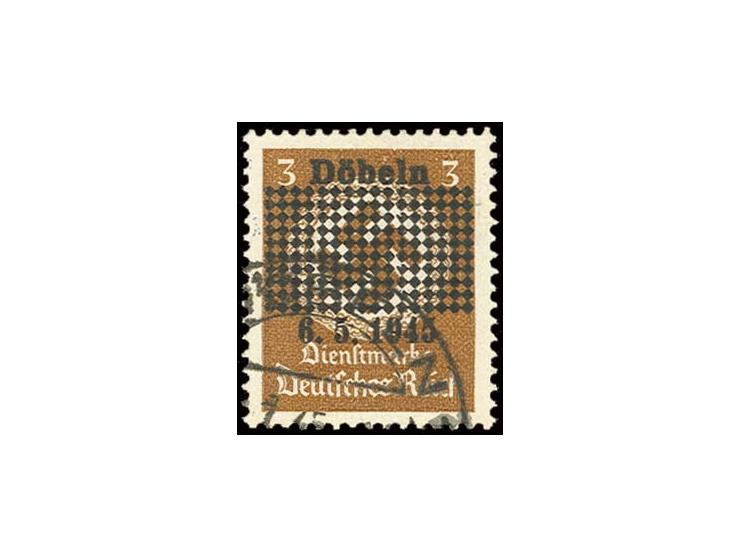 3 Pfg., gestempelt, (Mi. nicht gelistet), Fotoattest Dr. Penning BPP