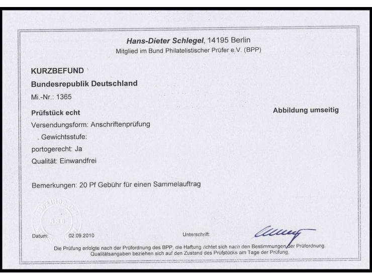 1988, Frauen 20 Pfg. als portogerechte Einzelfrankatur auf Anschriftenprüfkarte von "NEUSTADT AN DER WEINSTRASSE 8.11.88" nac
