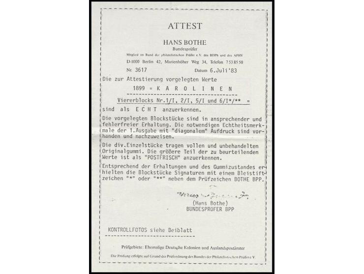5 Pfg., postfrisch, Kabinett, sign. Bothe BPP ex Dr. Rueger