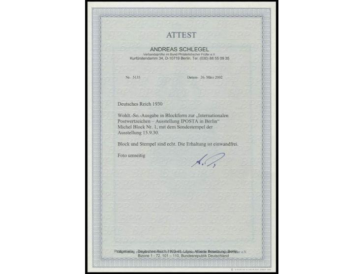dito, 2mal sauber entwertet mit Sonderstempel "IPOSTA BERLIN 1930* SCHIFFSPOST D. WINTERMÄRCHEN (REED. NOBILING) 15.9.30"; im