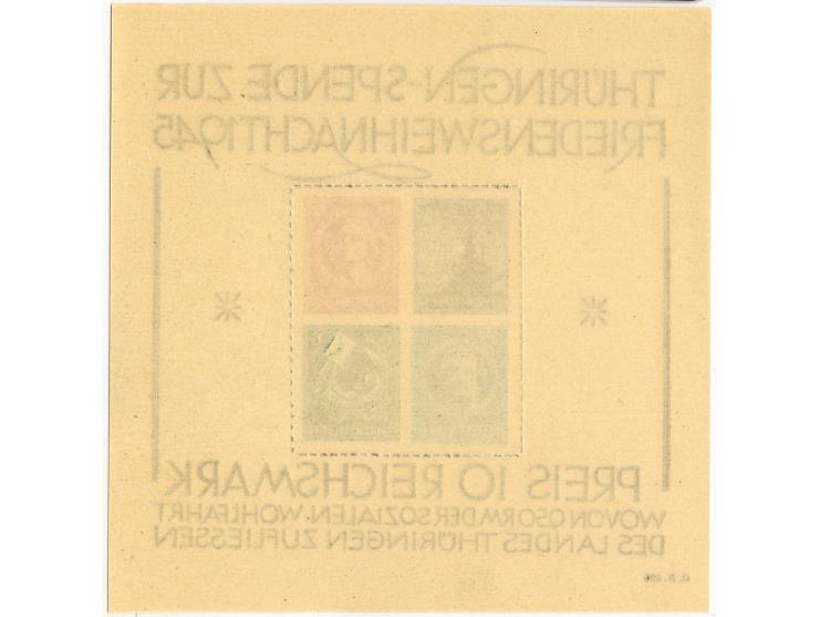 dito, auf weißem Papier in Type IV, postfrisch, unsigniert, Fotoattest Ströh BPP (Mi. 1.800,-)