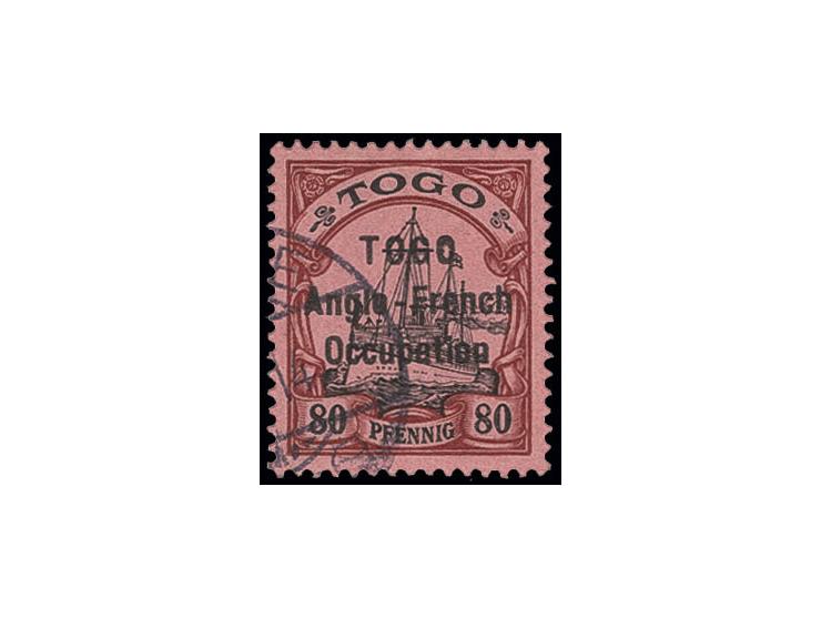 80 pfg., used, fine, signed Bothe BPP
