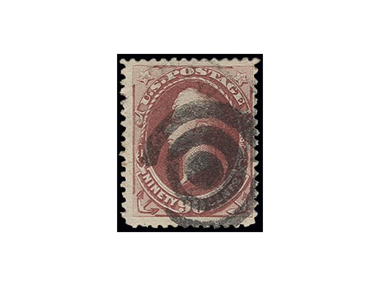 1870, 90 c. carmine, used with target cancel, fine, signed Brettl BPP