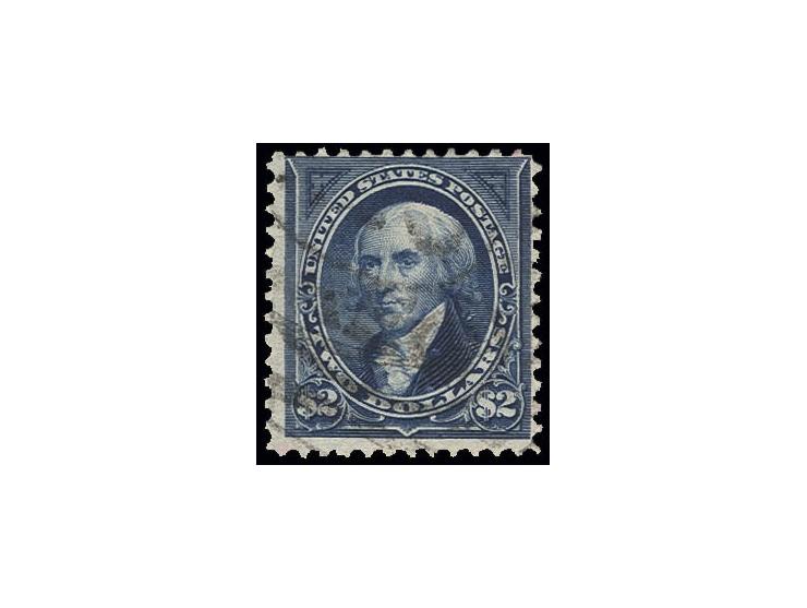 1894, 2 $ blue, used, fine, certificate PF