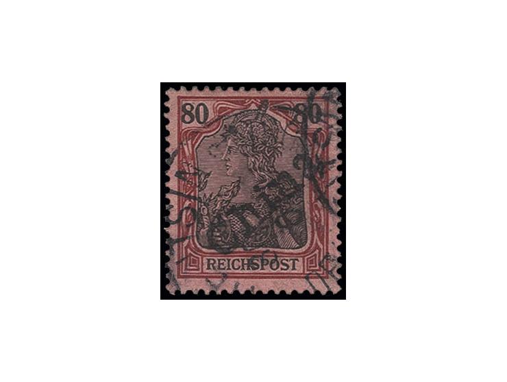 80 Pfg., sauber gestempelt "(TI)ENTSIN 30/1 01", Kabinett, u.a. sign. Köhler und Fotoattest Jäschke-L. BPP