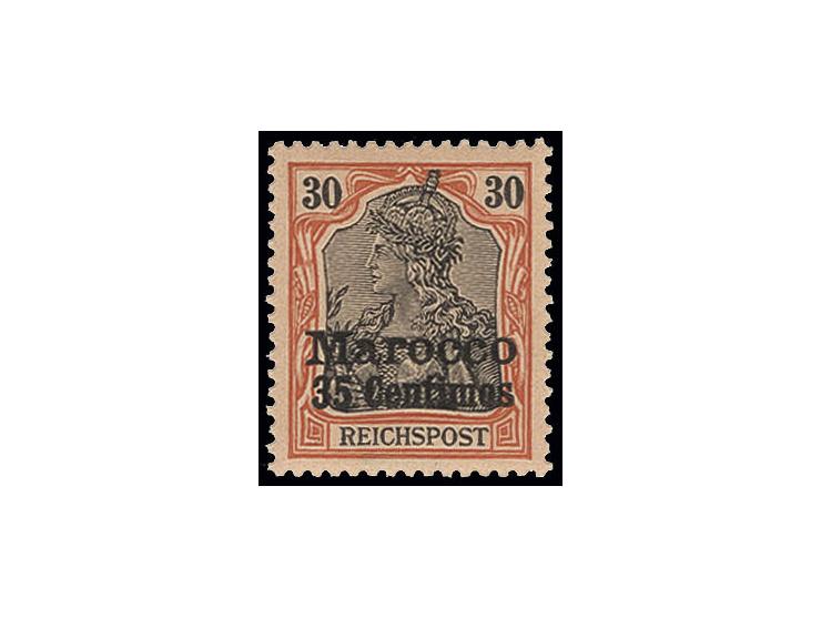 35 C., postfrisch, Kabinett, sign. Bothe BPP ex Dr. Rueger