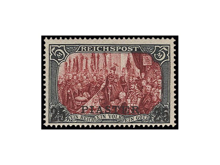 1900, Reichspost 25 Pia. in Type IV, postfrisch, unsigniert, Kabinett, Fotoattest Jäschke-L. BPP ex Dr. Rueger